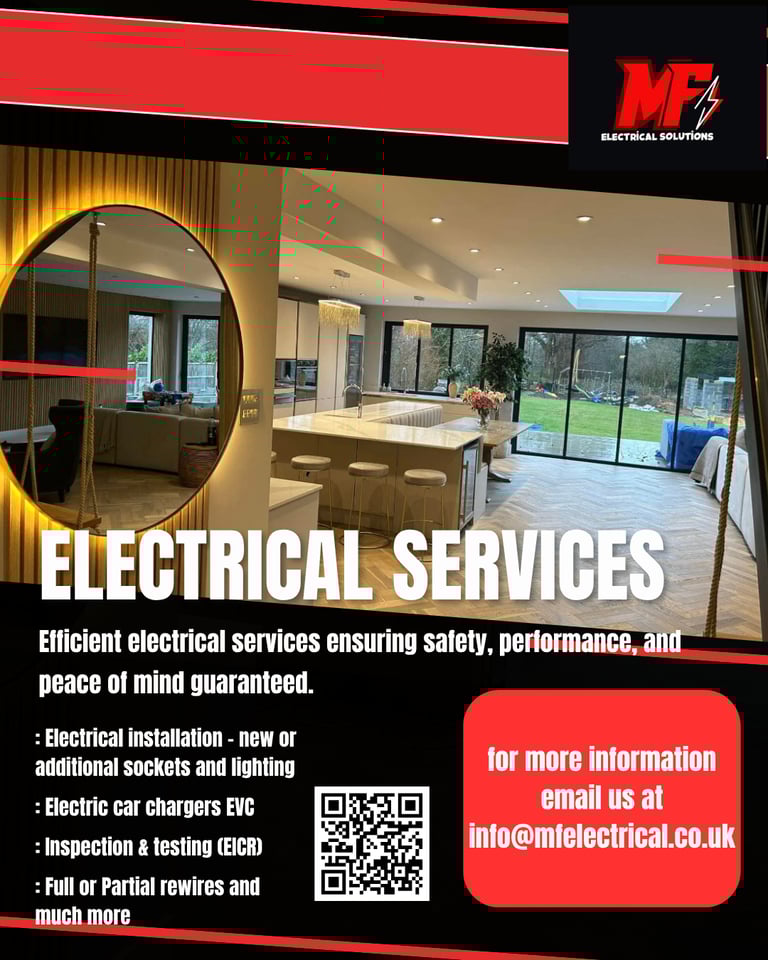 🔌 Reliable Electrician in Coventry | MF Electrical Solutions 🔌