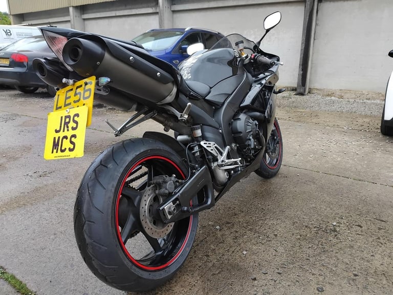 2007 56 YAMAHA YZF R1 07 4C8 SUPERBIKE 1000 BLACK NEW MOT HPI CLEAR YZFR1