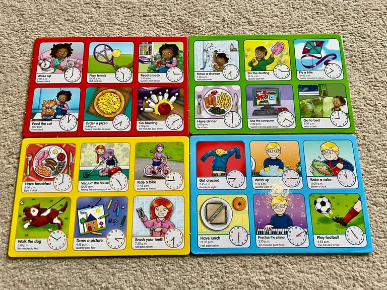 Oxford Toys “Tell the Time” board game