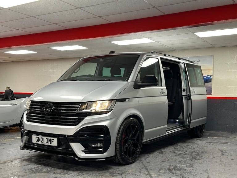 2021 Volkswagen Transporter 2.0 TDI T32 Highline Kombi FWD LWB High Roof Euro 6 (s/s) 5dr WINDOW ...