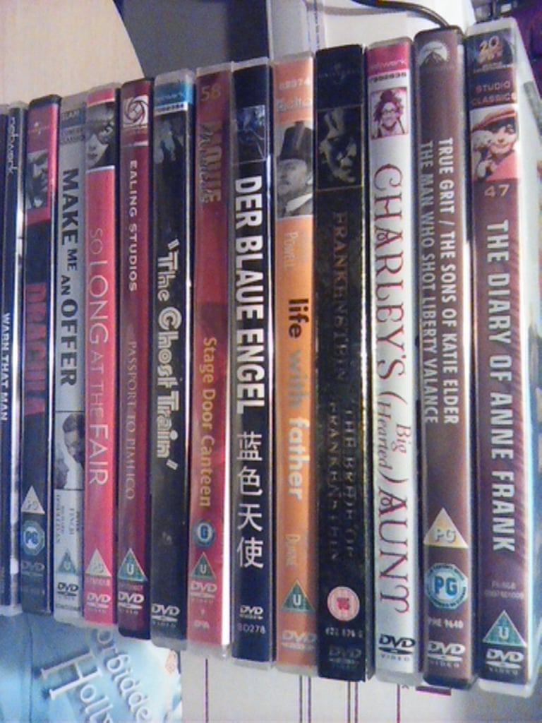 £10 OFF + NEW INFO! DVD Job Lot #3 Classic Movies x20 in cases + 33 in sleeves + FREE BONUSES