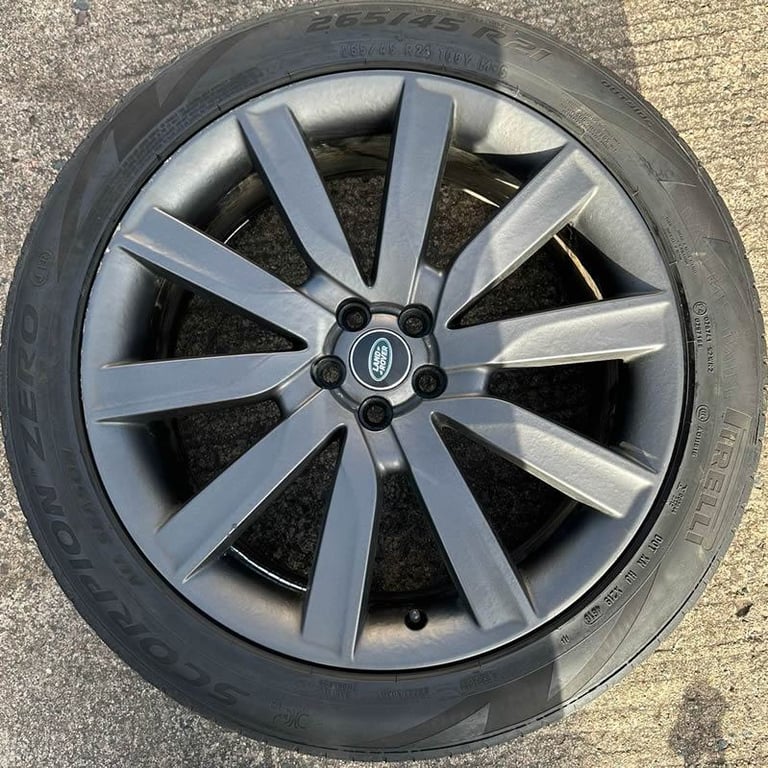 21" GENUINE RANGE ROVER VELAR ALLOY WHEELS & TYRES 5x108