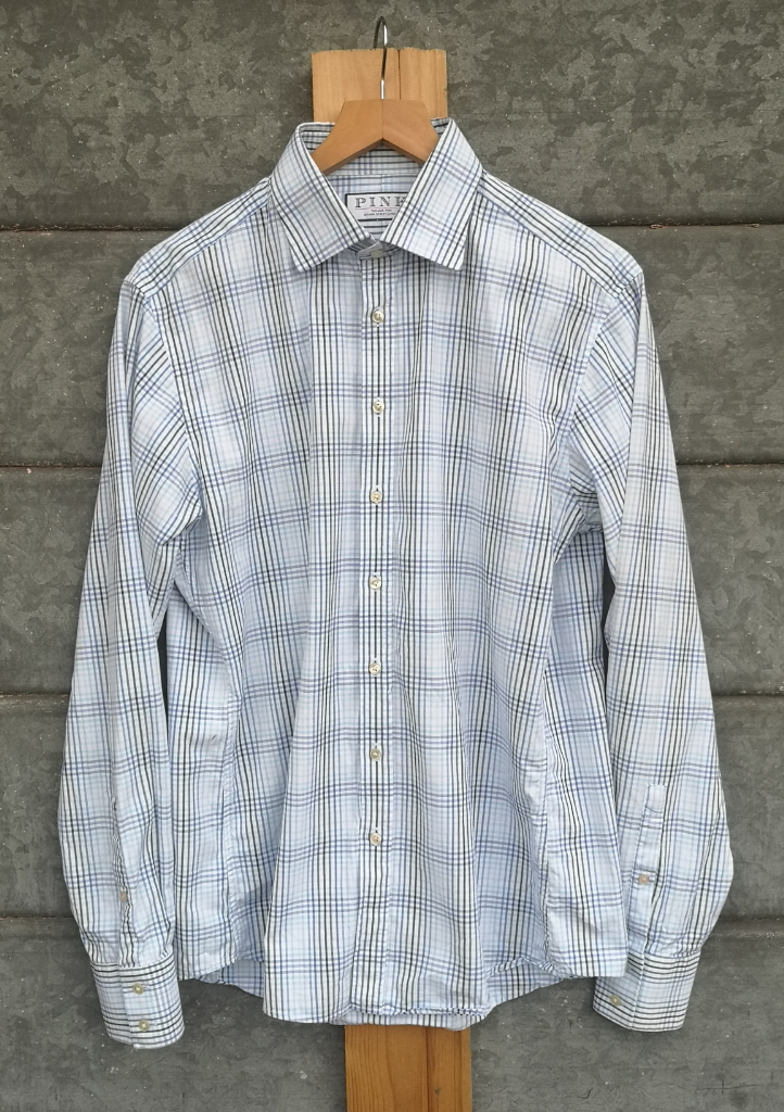 Thomas pink dress shirts top sale