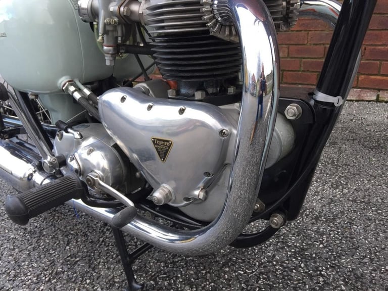 1959 Triumph Bonneville 650 T120 Tangerine Dream Pre Unit Stunning Condition