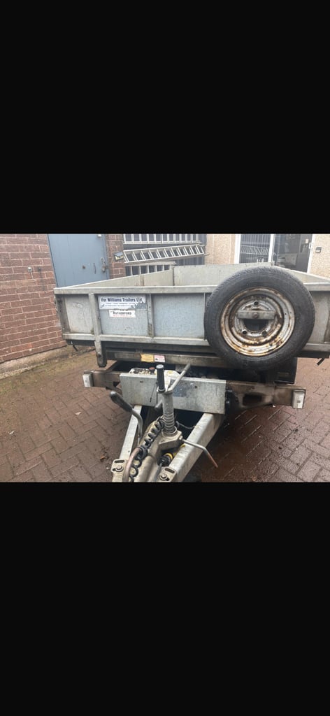 Ifor Williams tipping trailer