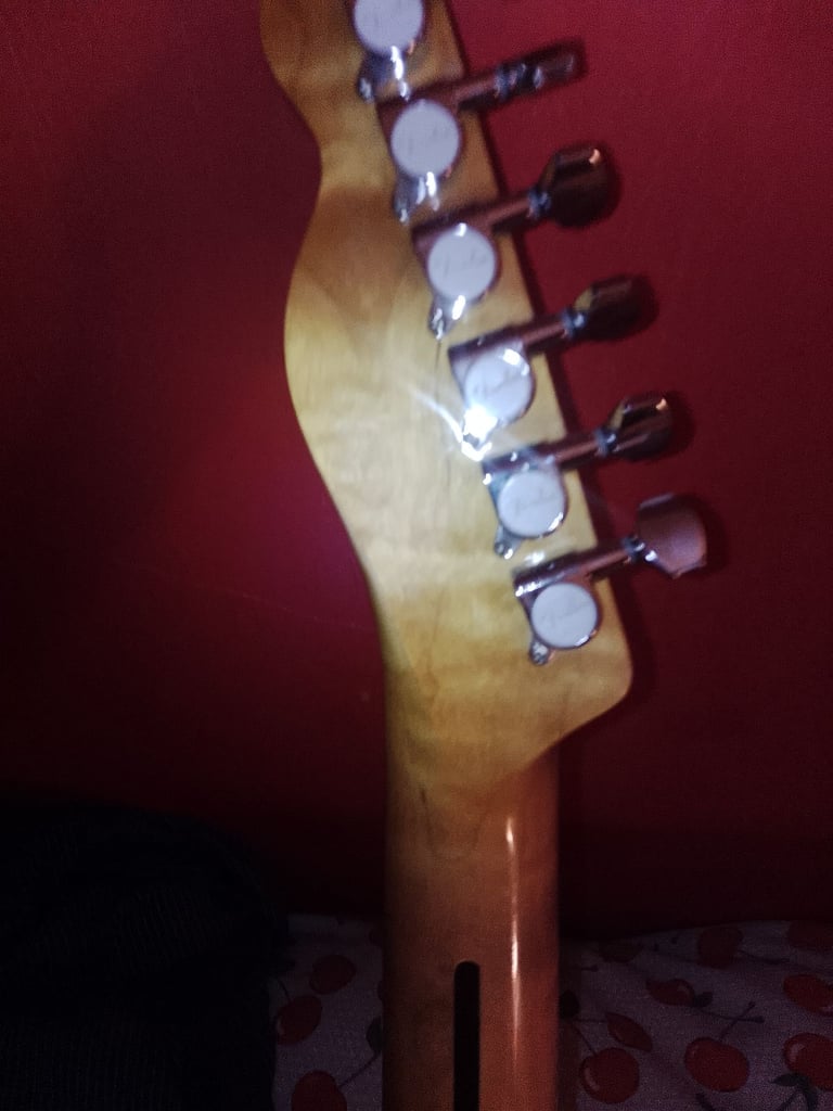 Fender telecaster refurbished with Wilkinson pickups and new neck