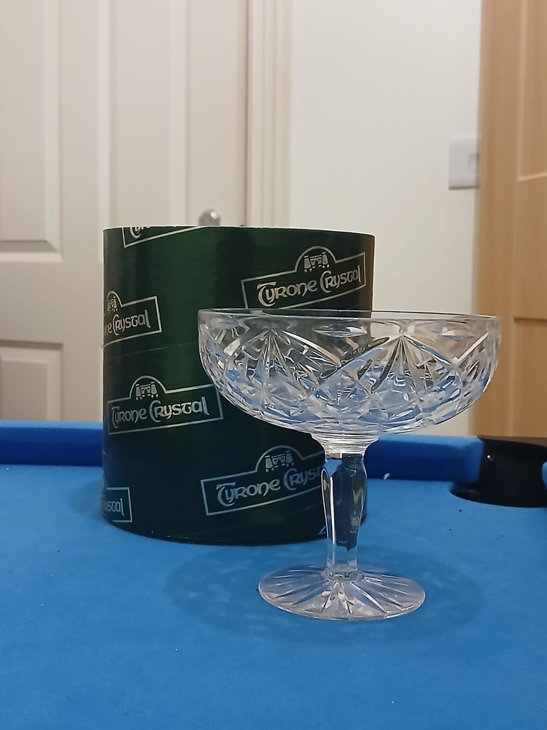 image for Tyrone Crystal Donaghadee 6&quot; Footed Bowl