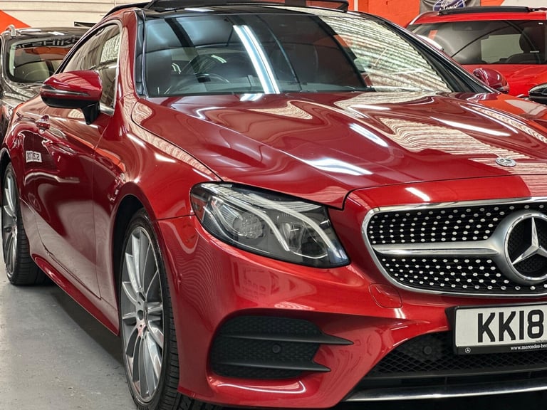 2018 Mercedes-Benz E-Class 2.0 E220d AMG Line (Premium) G-Tronic+ Euro 6 (s/s) 2dr COUPE Diesel A...