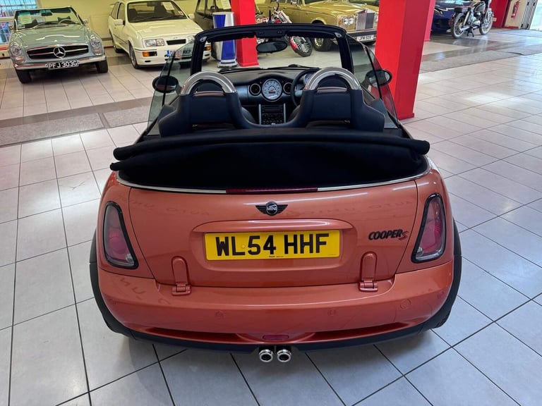 2004 MINI Convertible 1.6 Cooper S Euro 4 2dr CONVERTIBLE Petrol Manual