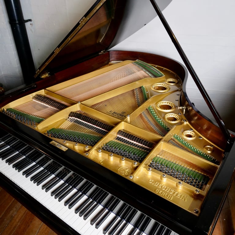 Restored Bechstein Model L Baby Grand Piano Black | Delivery, Warranty, Stool, Tuning