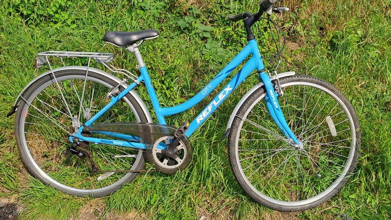 Ladies hybrid aluminium frame townbike 