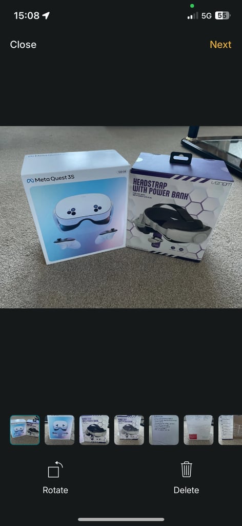 image for Meta quest 3S headset bundle 