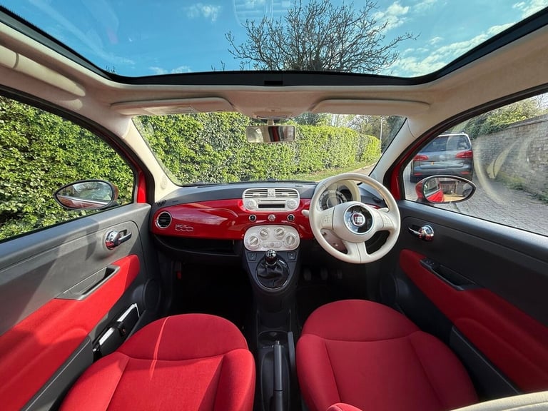 2011 Fiat 500 1.2 Lounge 3dr [Start Stop] HATCHBACK Petrol Manual
