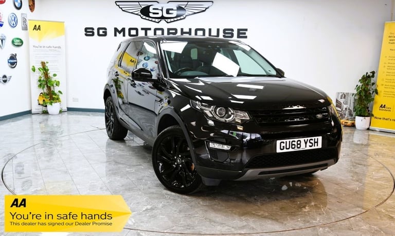 2018 Land Rover Discovery Sport 2.0 TD4 HSE Black SUV 5dr Diesel Auto 4WD Euro 6 (s/s) (180 ps) D...