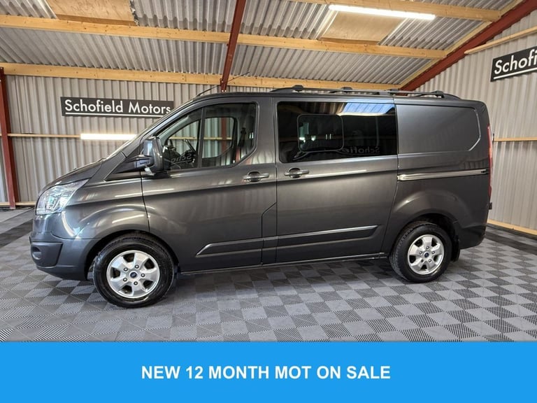 2017 Ford Transit Custom 2.0 TDCi 310 Limited Crew Cab Van 5dr Diesel Manual L1 H1 (163 g/km, 128...