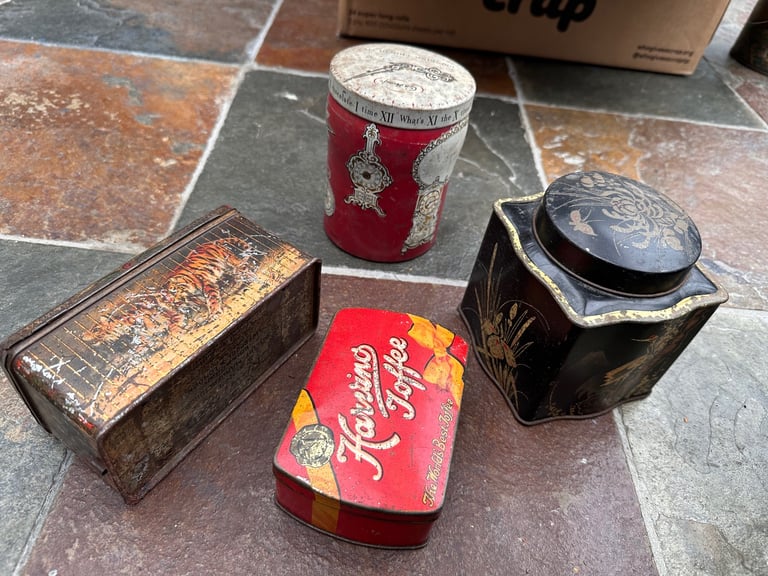 Bulk Lot: 45 Vintage Tins 