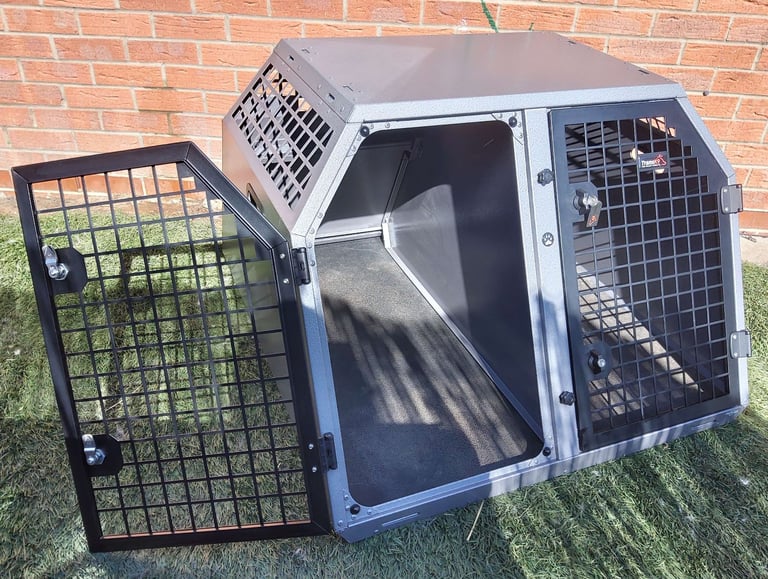 Trans K9 ( B3 ) Transport double dog cage (Lockable & Crash tested) TransK9