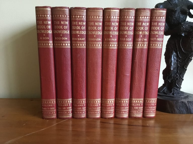 image for Vintage encyclopaedia set from the 1950s