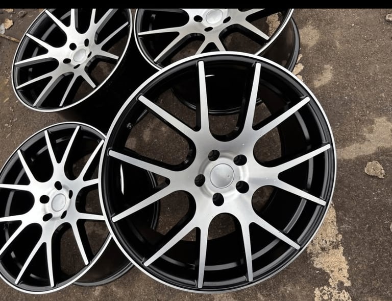 image for 20” 5x112 staggered RIVIERA RV185 BMW MERCEDES AUDI VOLKSWAGEN EX DEMO ALLOY WHEELS