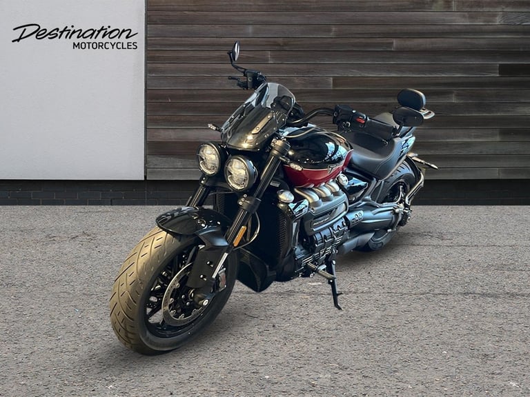 2025 Triumph Rocket 3 GT STORM Petrol black 6 Speed