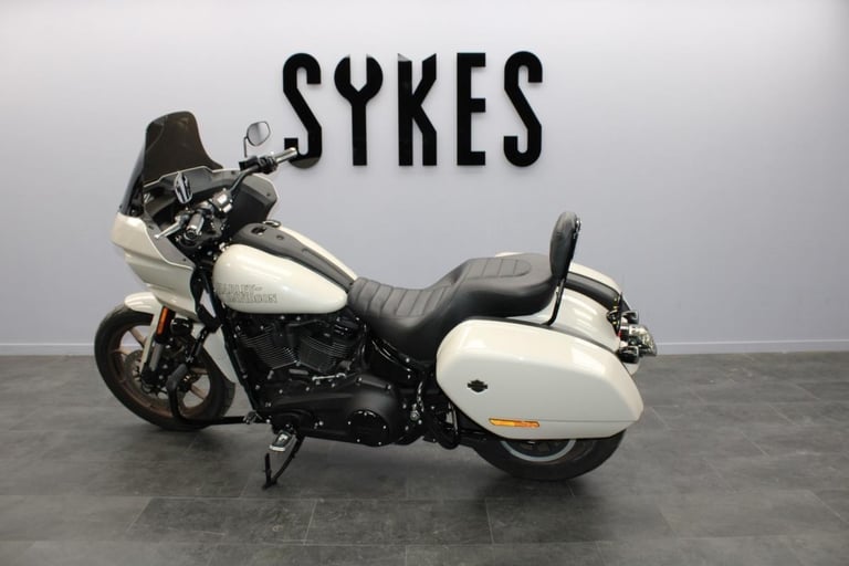 2023 Harley-Davidson FXLRST Softail Low Rider ST in White Sand Pearl