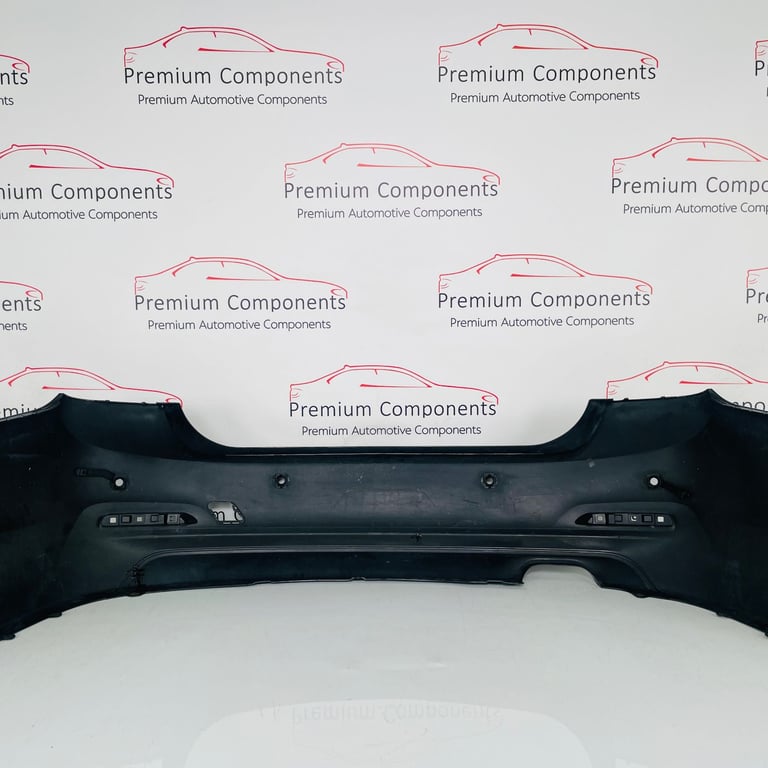 BMW 3 Series Rear Bumper F30 Saloon Genuine Black Se 2016 – 2019 [ao151]