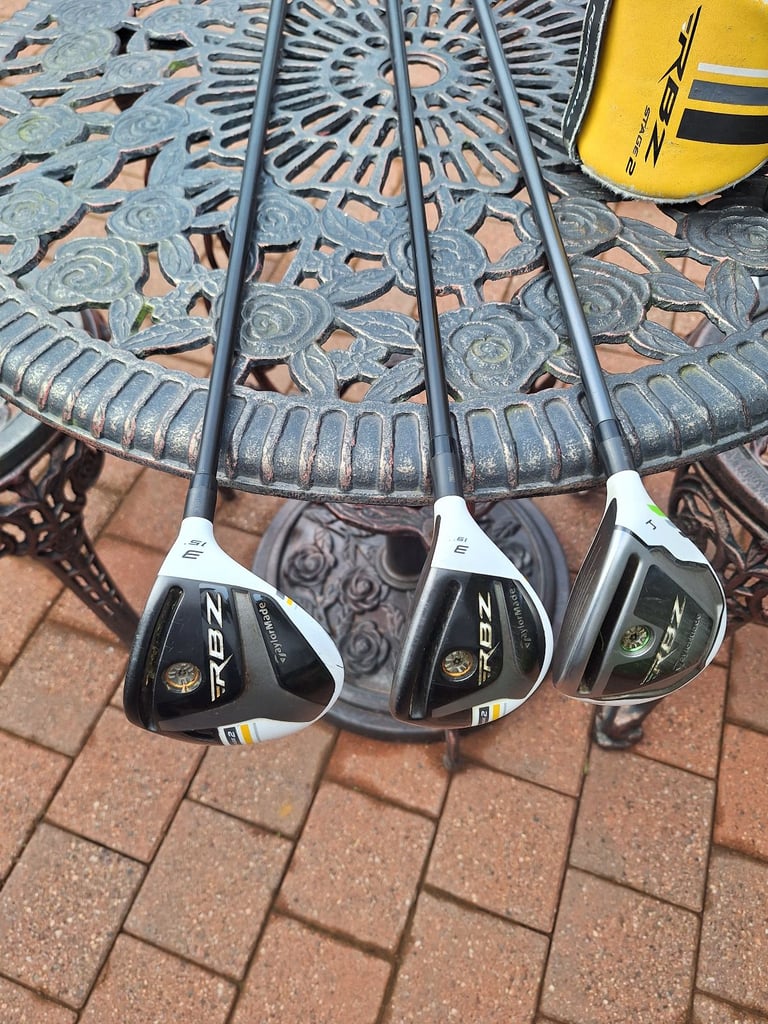 image for 3 taylormade woods