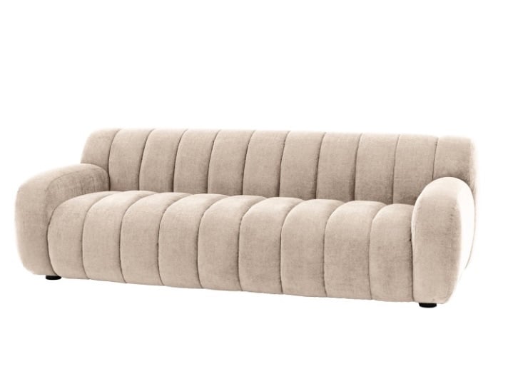 3 Seater Cream Sofa - Brand New
