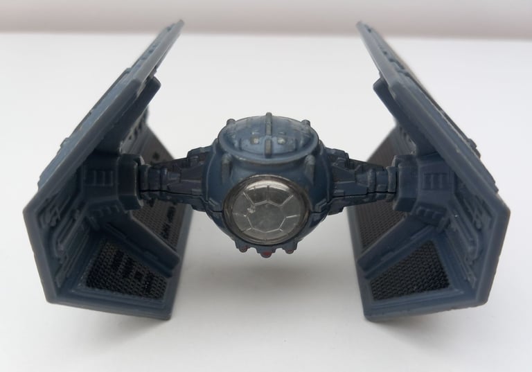 image for Star wars vintage die cast I darth vader tie fighter