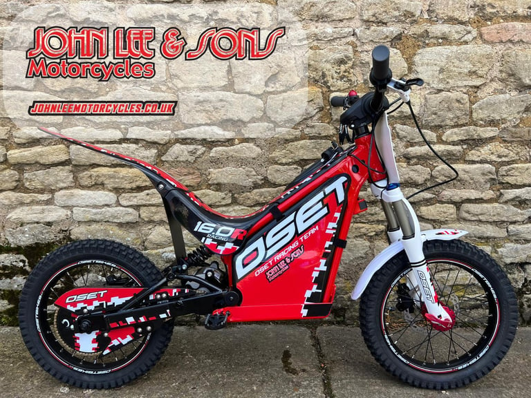 OSET 16.0 Racing Kids Electric Trials Bike, New Latest Model, In Stock 