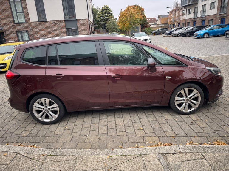 2018 VAUXHALL ZAFIRA 1.4 PETROL TURB 7 LEATHER SEATS /SAT/NAV/SRI MODEL/ galaxy/estima/ Sharon 