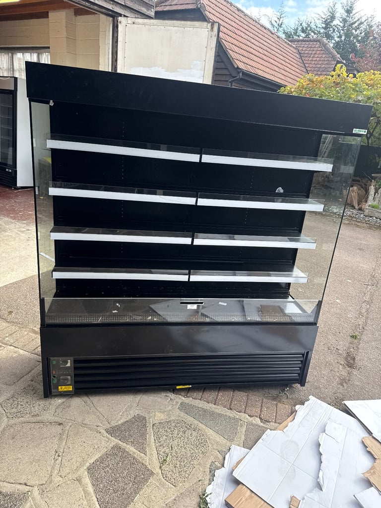 Display Fridge open front like new cafe supermarket takeaway 