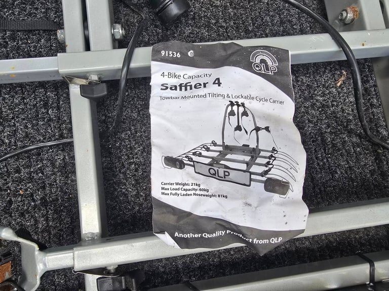 Towbar 4 bikes Carrier QLP