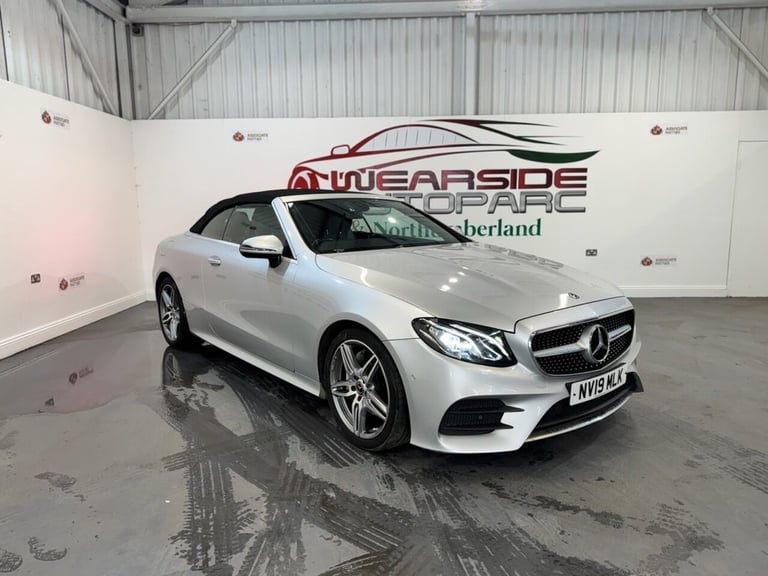 2019 Mercedes-Benz E-Class 2.0 E220d AMG Line Cabriolet 2dr Diesel G-Tronic+ Euro 6 (s/s) (194 ps...
