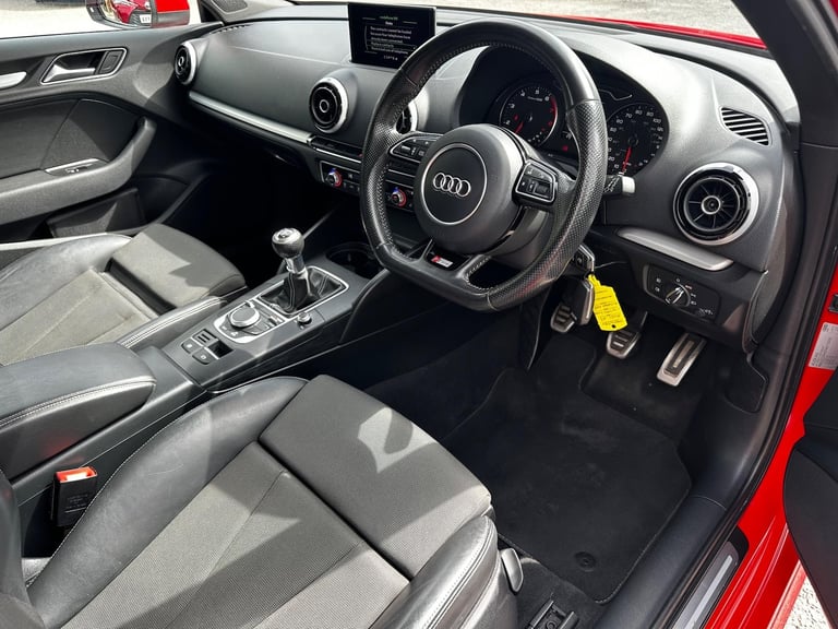 2014 Audi A3 1.4 TFSI S line Euro 6 (s/s) 3dr HATCHBACK Petrol Manual