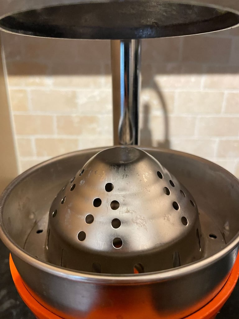 Cast Iron Orange Manual Juicer