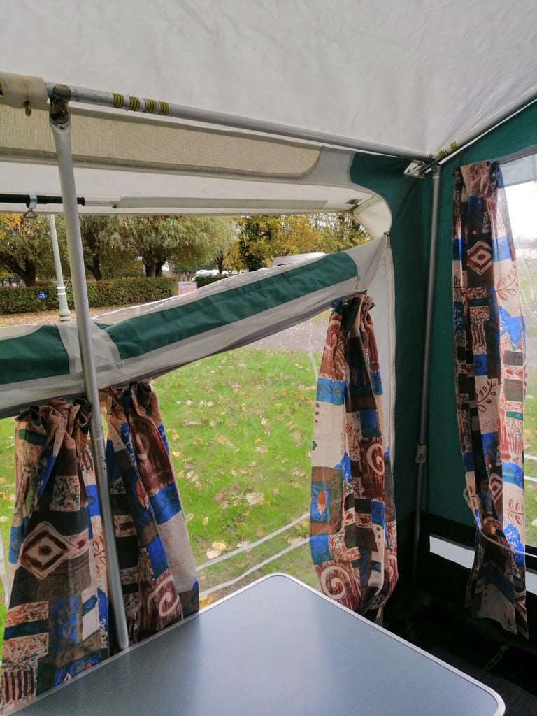 Caravan awning 