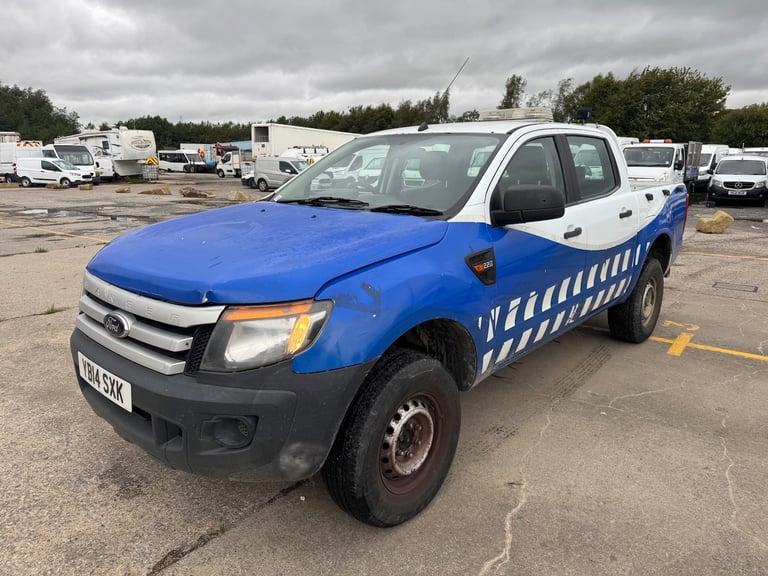 2014 FORD RANGER XL DOUBLE CAB PICKUP DIRECT WATERBOARD PRICE PLUS VAT 