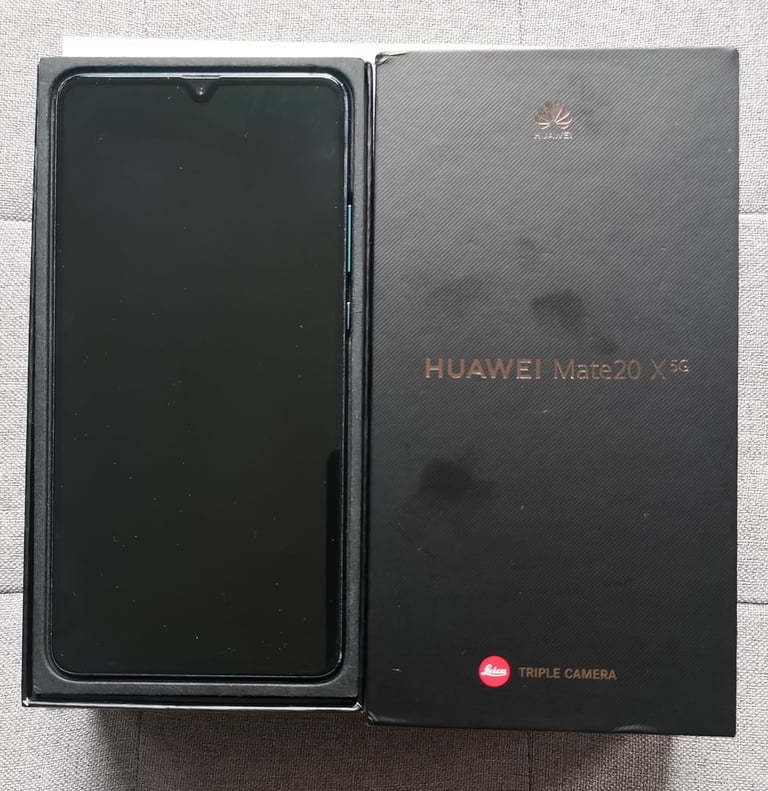 7.2" Huawei Mate 20 X (5G) 8GB / 256GB -GOOGLE -GLOBAL Version Unlocked Dual SIM