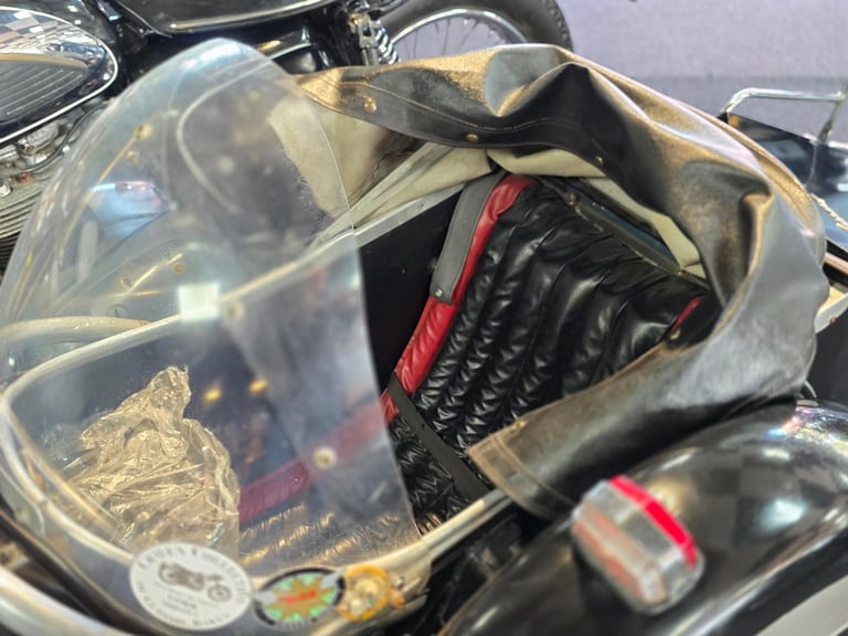 1969 BSA THUNDERBOLT 650 GARRARD WATSONIAN SIDECAR BARN FIND