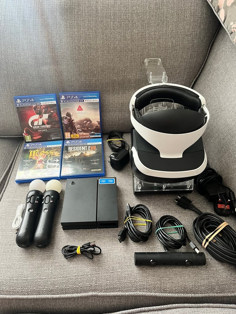 PlayStation VR set up 