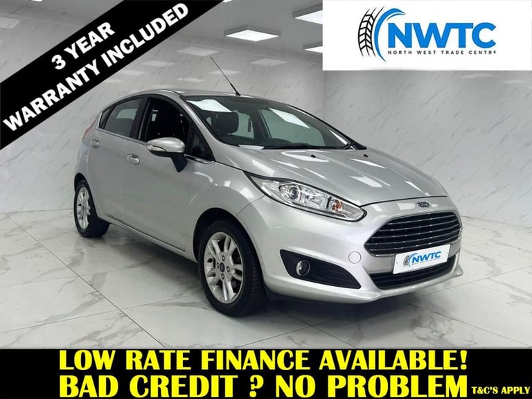 image for 2017 Ford Fiesta 1.25 Zetec Hatchback 5dr Petrol Manual Euro 6 (82 ps) 2 FORMER OWNERS Hatchback ...