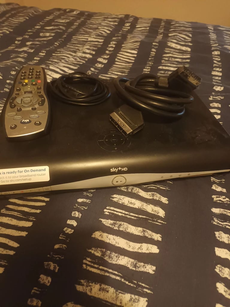 Sky box with remote