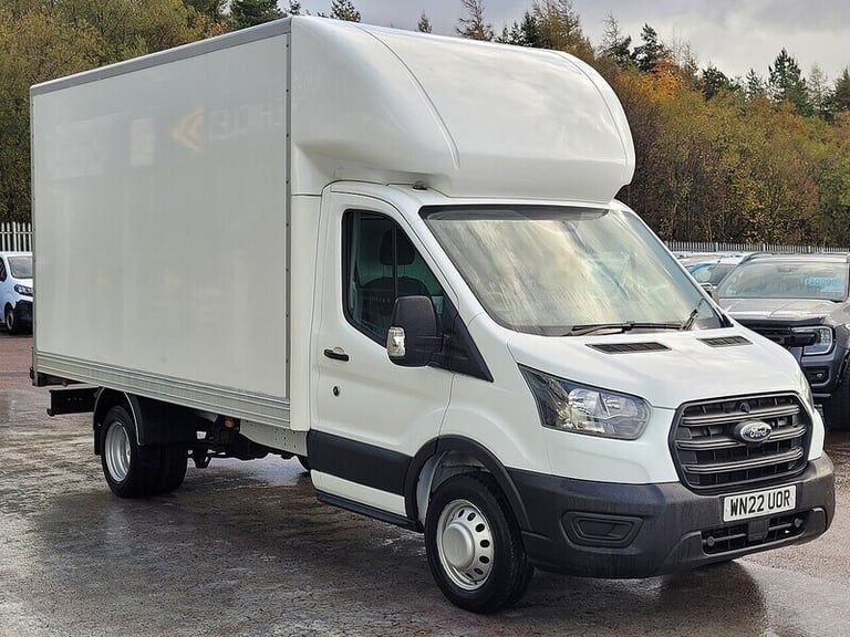 2022 Ford Transit 350 EcoBlue Leader Luton TDCI 130ps 4.1m with Air Con, Tail Lift &amp; 1 Owner ...