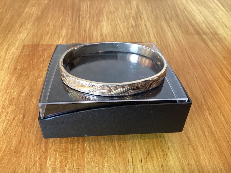 Vintage Gold Bracelet Boxed 1950/60s Hinged Gift Present