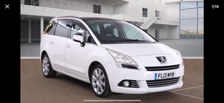 2013 Peugeot 5008 1.6 HDi 115 Allure 5dr MPV DIESEL Manual