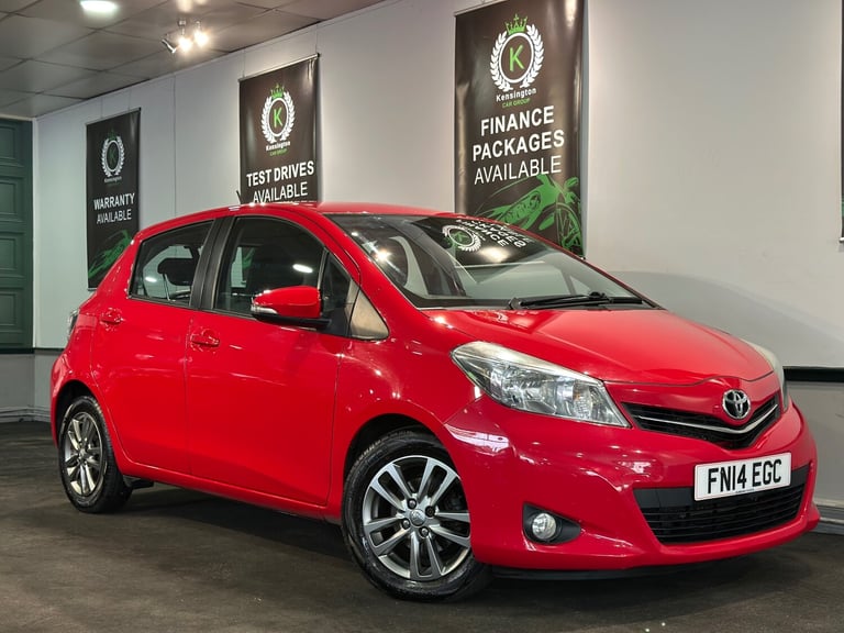 2014 Toyota Yaris 1.33 VVT-i Icon+ 5dr HATCHBACK Petrol Manual