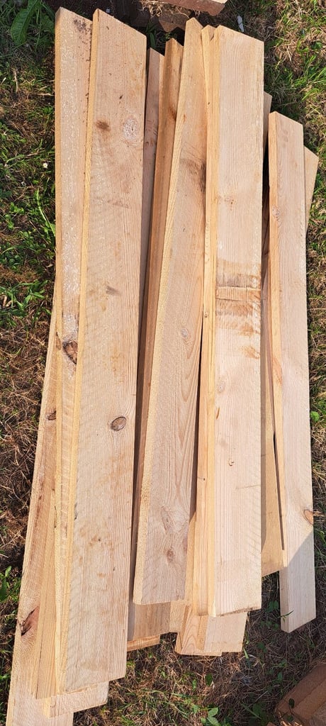 Reclaimed Wooden Boards 1.8m 