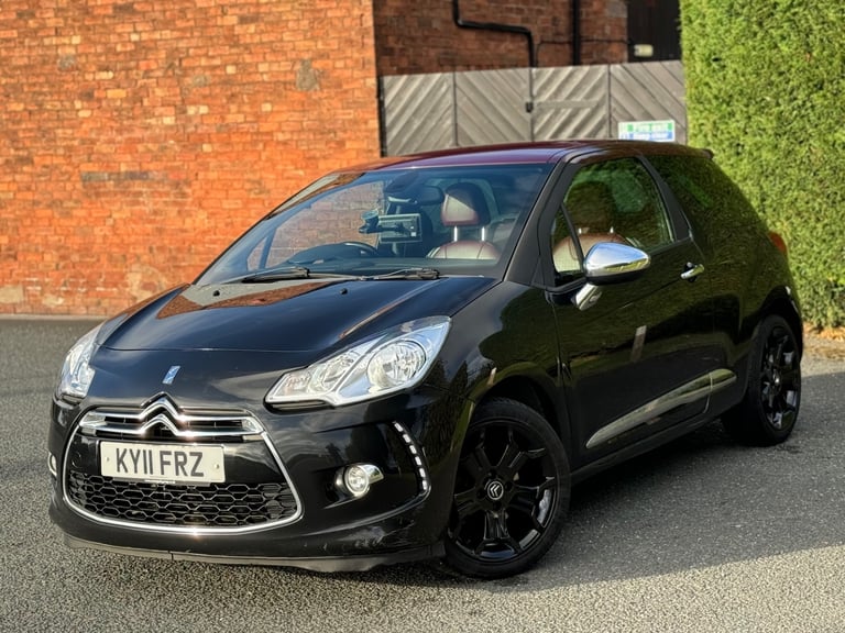 image for CITROEN DS3 1.6 HDi D SPORT, RECALL DONE, £35 TAX, RED LEATHER, MOT AUGUST 2026