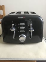 breville 4 slice toaster Black